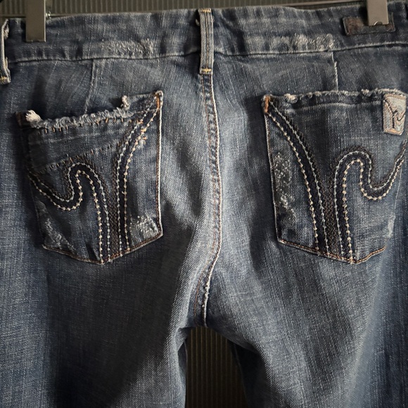 Citizens Of Humanity Denim - Citizens of Humanity Faye Low Rise Flare Jeans 28 Original Length Made in USA